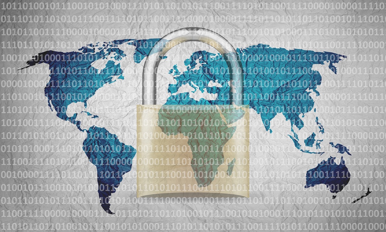 Cybersecurity shield lock